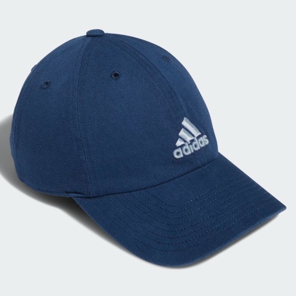 New Adidas Women's Original Blue Baseball Cap Hat - Picture 3 of 15